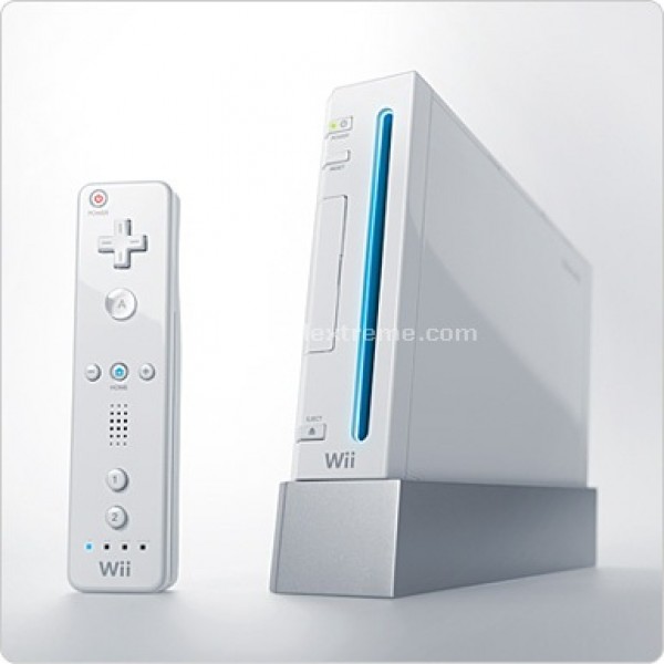 Nintendo Wii RVL-001, baltas.